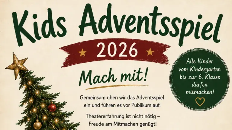 Flyer Kids Adventsspiel